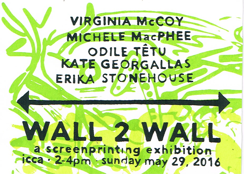 WALL 2 WALL a screenprinting exhibition