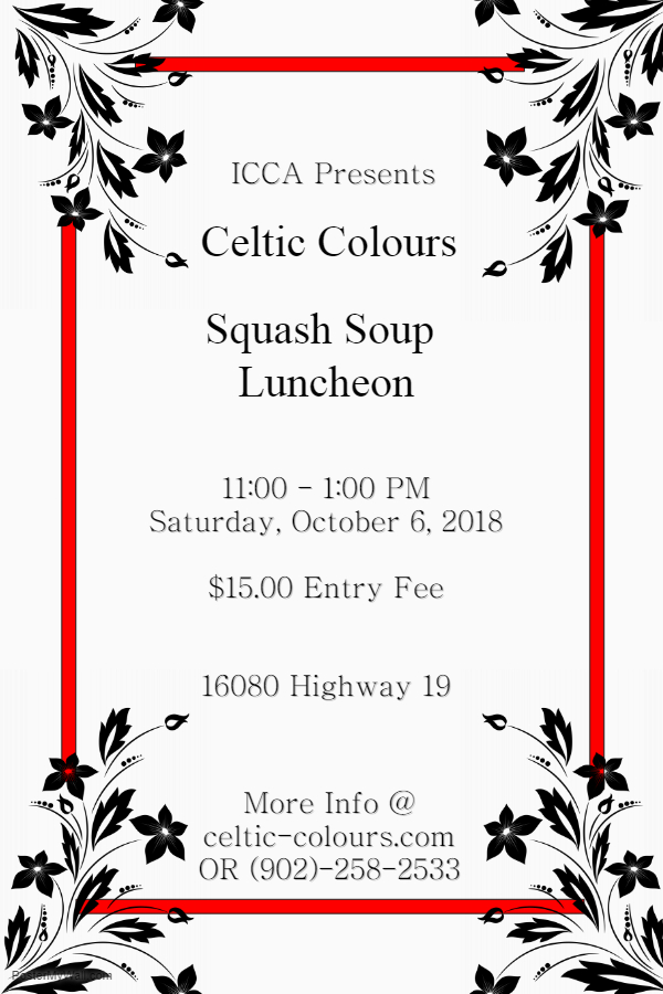 Squash Soup Luncheon